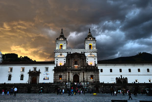 Plaza San Francisco in the Old Town of Quito - a UNESCO World Heritage Site photography: Ralph Pannell Aqua-Firma