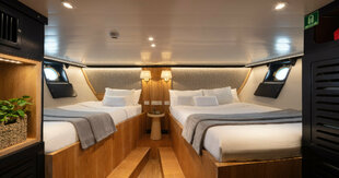 Princess Grace yacht Carolina deck cabin