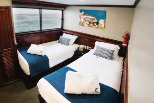 Galapagos Sky Twin Master Cabin