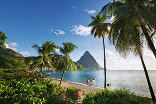 Soufrière in St-Lucia