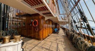 Sea Cloud Promenade Deck