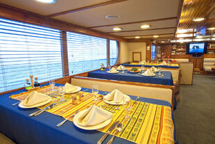 Aggressor III Dining Room & Lounge