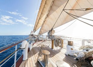 Sea Cloud Foredeck