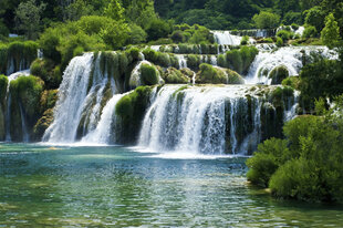 Waterfall in Croatia