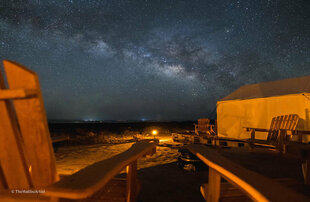 The Milky Way from San Ignacio Lagoon