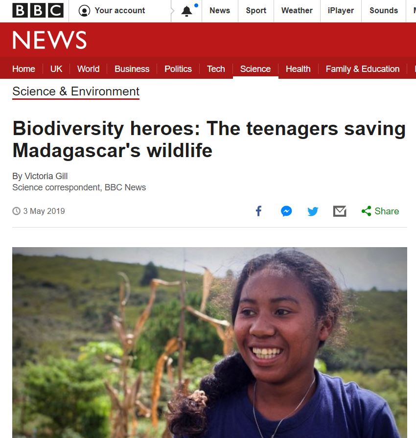 Bbc Madagascar Conservation Teenagers Sustainable Farming Agriculture