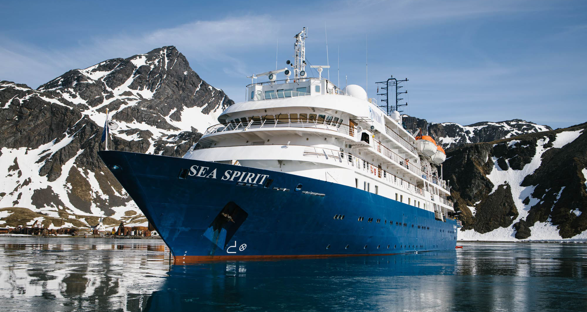 Sea Spirit luxury Antarctica & Arctic Ship Expedition Cruise AQUAFIRMA